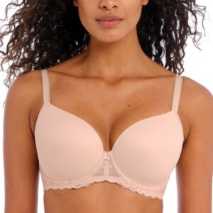 Freya Bh Offbeat Moulded Demi T-Shirt Bra Beige C 70 Dame