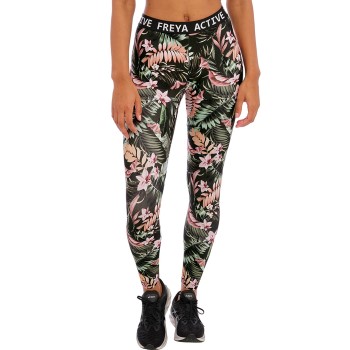 Freya Ecosculpt Leggings Sort mønstret Small Dame Freya Ecosculpt Leggings Sort mønstret Small Dame