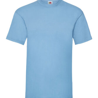 Fruit Of The Loom Valueweight Tshirt Unisex 3xl Blå