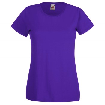 Fruit of the Loom Lady-Fit Valueweight T Lilla bomuld Medium Dame Fruit of the Loom Lady-Fit Valueweight T Lilla bomuld Medium Dame