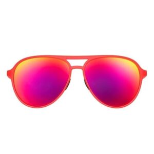 Goodr Captain Blunt's Red-eye Solbriller - Løb & Cykling, UV-beskyttelse, Unisex