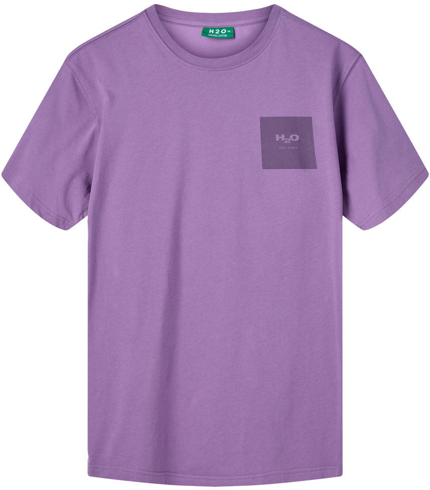 H2o Lyø Organic Tshirt Unisex M Lilla H2o Lyø Organic Tshirt Unisex M Lilla