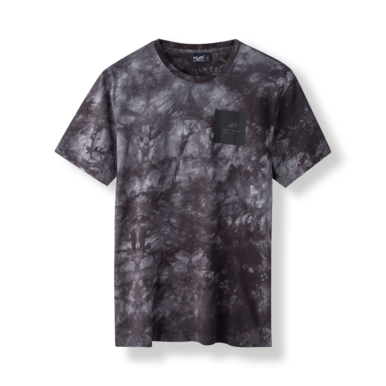 H2o Ribe Tie Dye Tshirt Unisex Sort H2o Ribe Tie Dye Tshirt Unisex Sort