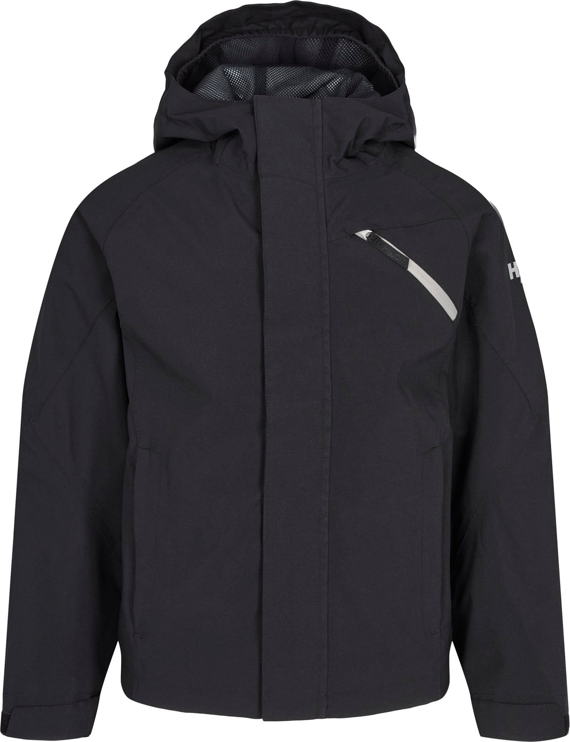 H2o Voss Iii Regnjakke Unisex 110/116 Sort H2o Voss Iii Regnjakke Unisex 110/116 Sort