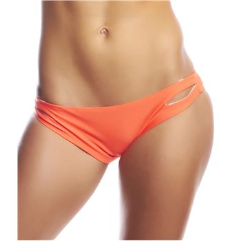 Hot Anatomy Bikini Stripes Pant Orange Small Dame Hot Anatomy Bikini Stripes Pant Orange Small Dame