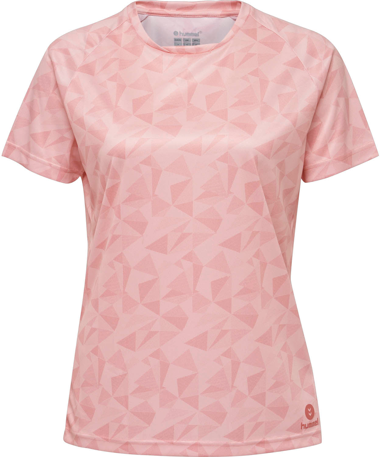 Hummel Active Poly Jersey S/s Dame Xs Pink Hummel Active Poly Jersey S/s Dame Xs Pink