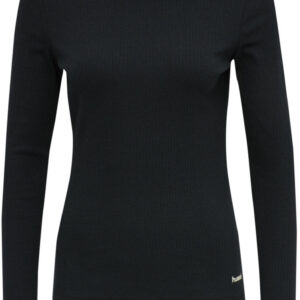 Hummel Bell Turtle Neck Langærmet Tshirt Dame Xs Sort
