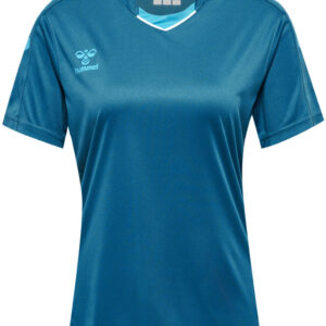 Hummel Core Xk Poly Trænings Tshirt Dame Xs Blå