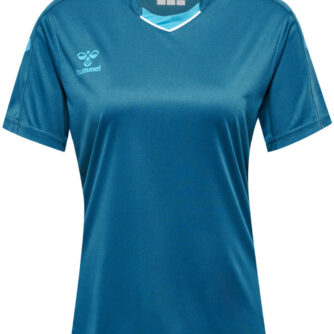 Hummel Core Xk Poly Trænings Tshirt Dame Xs Blå
