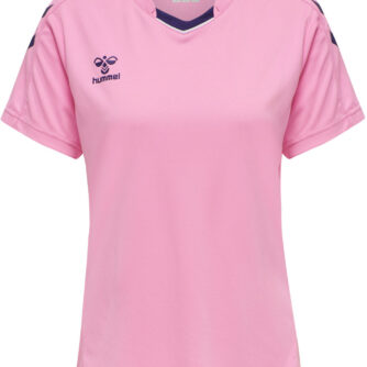 Hummel Core Xk Poly Trænings Tshirt Dame Xs Pink