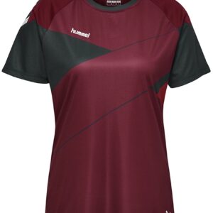 Hummel Court Jersey S/s Dame Xs Rød