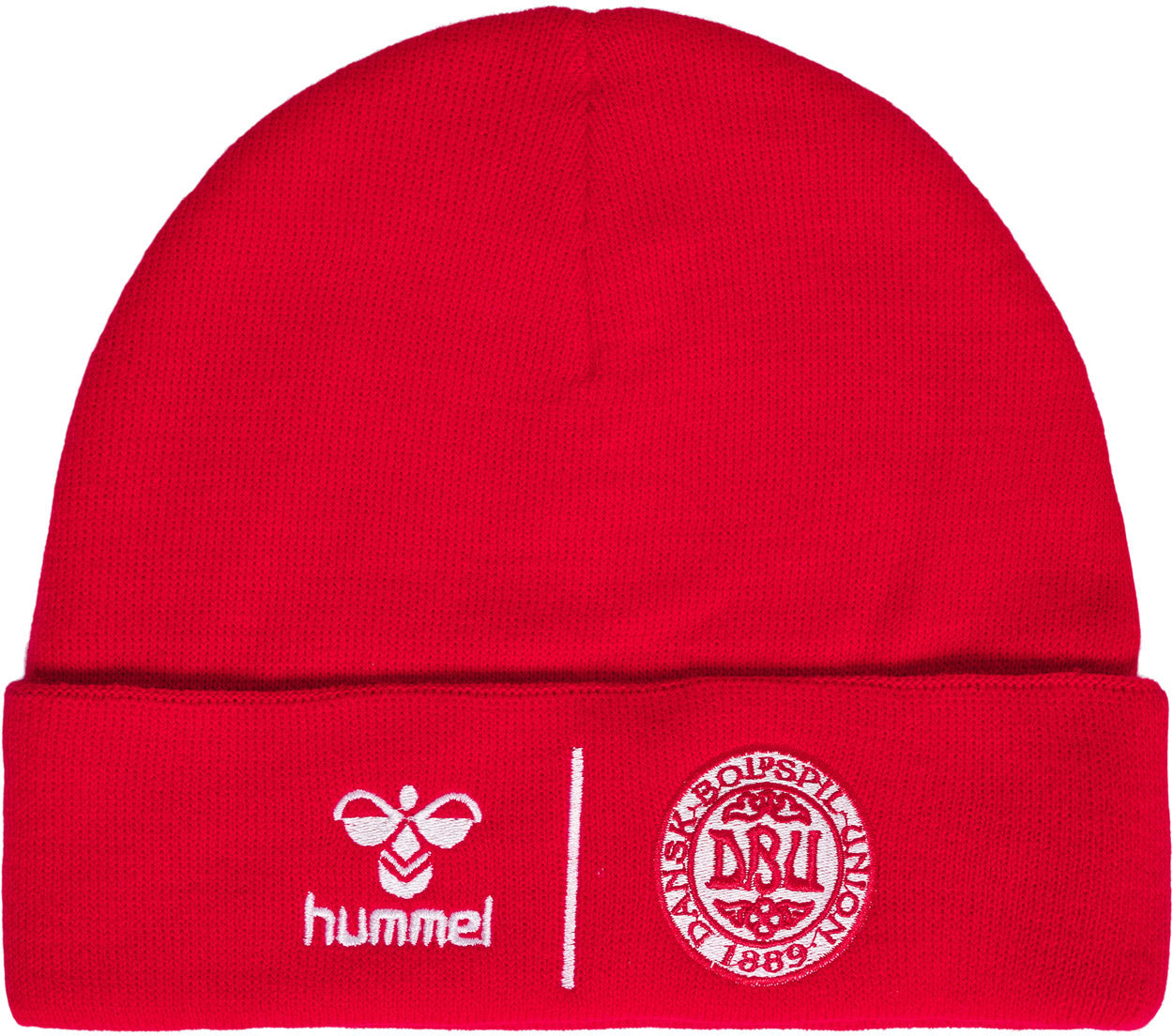 Hummel Dbu Danmark Fan Hue Unisex Onesize Rød Hummel Dbu Danmark Fan Hue Unisex Onesize Rød