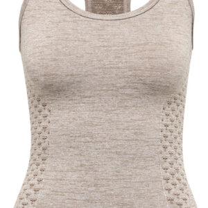Hummel Lci Seamless Top Dame Xl Brun