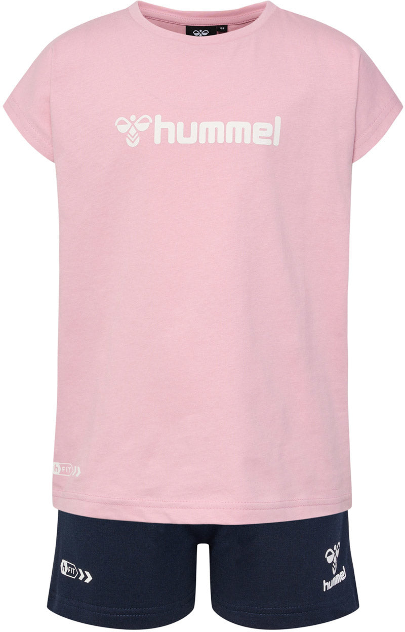 Hummel Nova Tshirt, Sæt Dame 110 Pink Hummel Nova Tshirt, Sæt Dame 110 Pink
