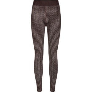 Hype The Detail Printed leggings, brun, Størrelse: XS, Dame