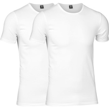 JBS 2P Organic Cotton Crew Neck T-shirt Hvid økologisk bomuld Small Herre JBS 2P Organic Cotton Crew Neck T-shirt Hvid økologisk bomuld Small Herre