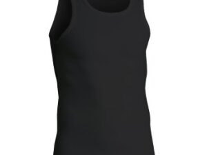 JBS Basic 13701 Singlet Sort bomuld Small Herre