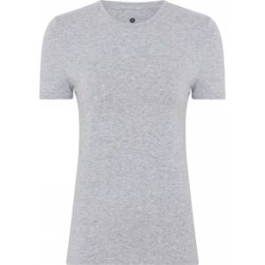JBS of Denmark Bamboo Blend Slim Tee Lysegrå Small Dame