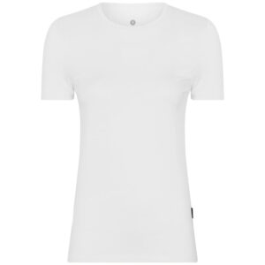 JBS of Denmark Bamboo Blend Slim t-shirt, hvid, Størrelse: XS, Dame