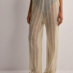 JJXX - Beige - Jxellie Hw Loose Pant Jrs Ln