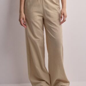 JJXX - Beige - Jxflora Linen Blend Mw Pant Wvn Sn