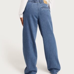 JJXX - Blå - Jxmary Mw Denim Pant Yk Dnm