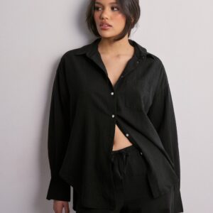 JJXX - Sort - Jxjamie Ls Rlx Linen Blend Shirt Wv