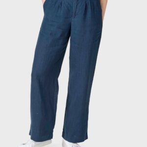 Klitmøller Collective - Ada linen pants - Navy - XS