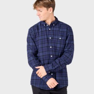 Klitmøller Collective - Alrik shirt - Blue tones - S