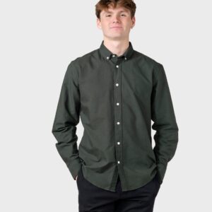 Klitmøller Collective - Basic shirt - Olive - S