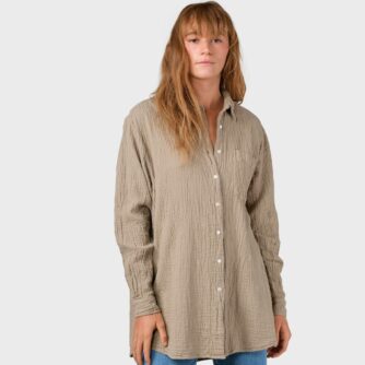 Klitmøller Collective - Dahlia shirt - Sand - XS