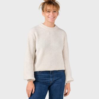 Klitmøller Collective - Gerda knit - Pastel sand - XS