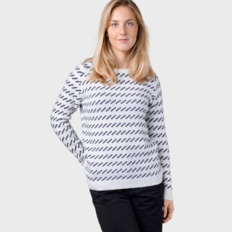 Klitmøller Collective - Hilda knit - Cream/navy - XS