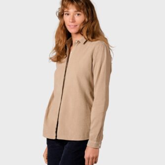 Klitmøller Collective - Julie corduroy shirt - Sand - XS