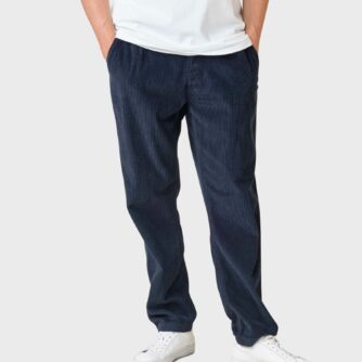 Klitmøller Collective - Kristian cord pant - Navy - 28