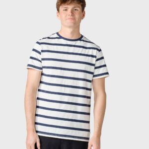 Klitmøller Collective - Sunny tee - Cream/navy - S