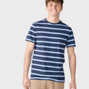 Klitmøller Collective - Sunny tee - Navy/light blue - S