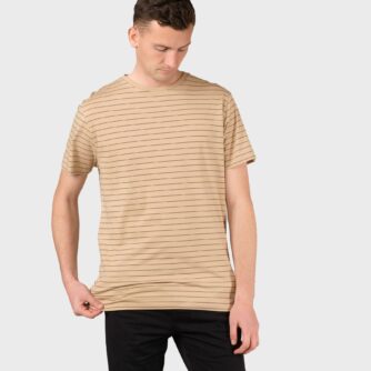 Klitmøller Collective - Tom tee - Sand/navy - S