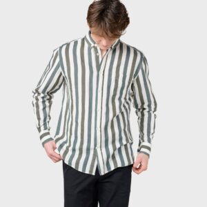Klitmøller Collective - Valdis shirt - Olive/moss green - S