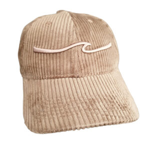 Klitmøller Rig Wear Dad Corduroy Wave Kasket Unisex On Size Beige