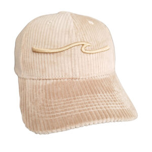 Klitmøller Rig Wear Dad Corduroy Wave Kasket Unisex Onesize Beige
