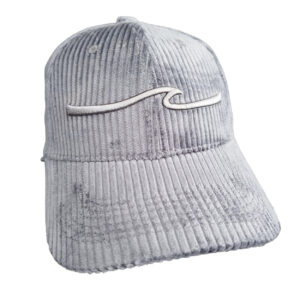 Klitmøller Rig Wear Dad Corduroy Wave Kasket Unisex Onesize Grå