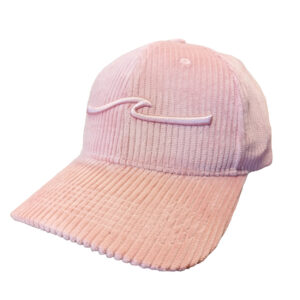 Klitmøller Rig Wear Dad Corduroy Wave Kasket Unisex Onesize Pink