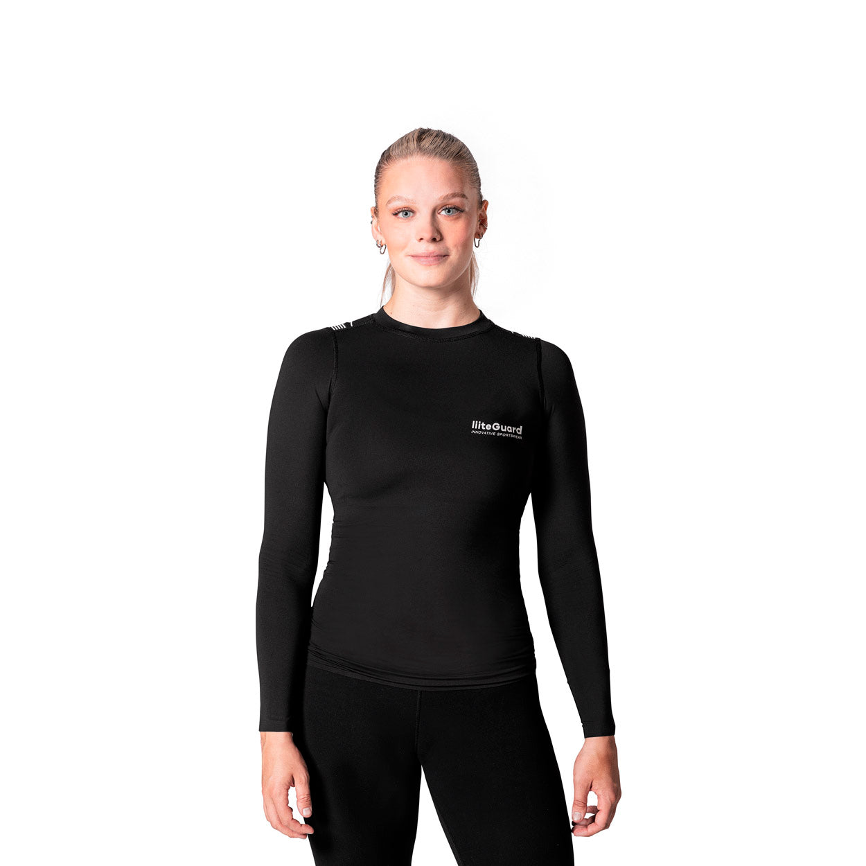 Liiteguard Spin Tech Baselayer Dame Sort Liiteguard Spin Tech Baselayer Dame Sort