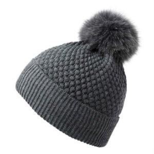 MP Denmark - Chunky Oslo Beanie Hue - Dark Grey - 3-7 år