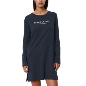 Marc O Polo Longsleeve Dress Marineblå bomuld Small Dame