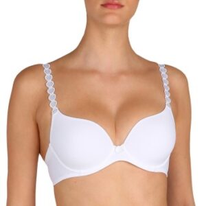 Marie Jo Bh Tom Heart Shaped Padded Bra Hvid A 70 Dame