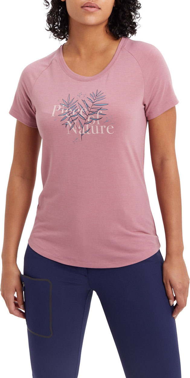 Mckinley Kala Ii Tshirt Dame 40 Pink Mckinley Kala Ii Tshirt Dame 40 Pink