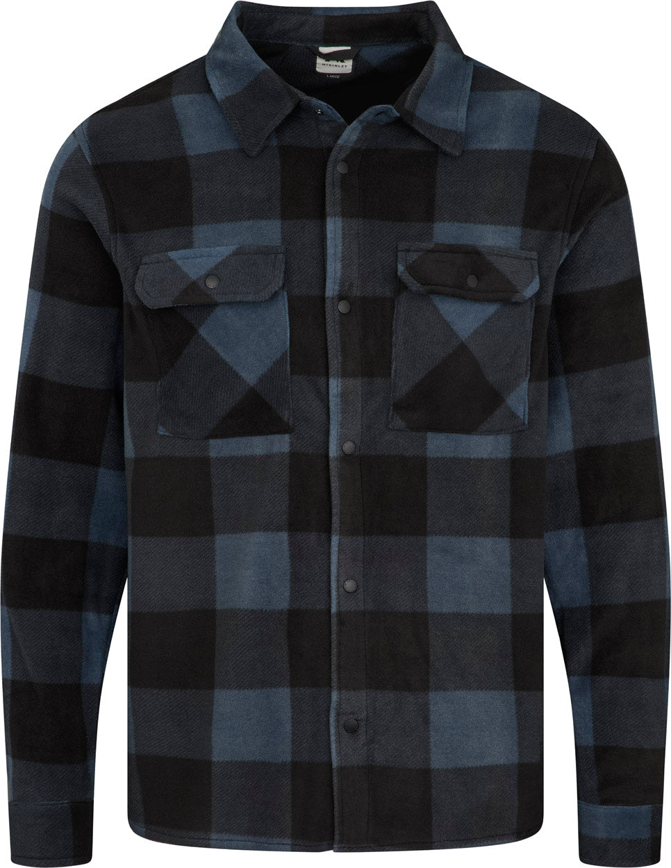 Mckinley Mike Fleece Skjorte Herre Blå Mckinley Mike Fleece Skjorte Herre Blå