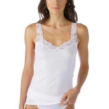 Mey Noblesse Sporty Shirt Hvid bomuld 38 Dame Mey Noblesse Sporty Shirt Hvid bomuld 38 Dame